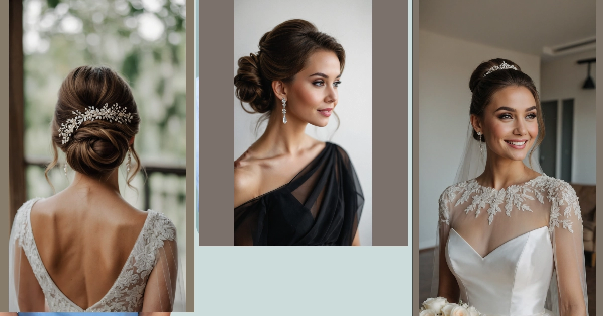 09 Stunning Wedding Bun Ideas for Indian Brides with Short Hair
