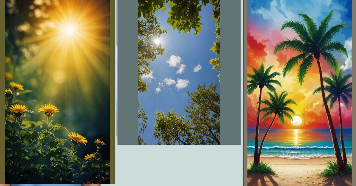 Brighten Up Your Space with 6 Sunny Wallpaper Designs