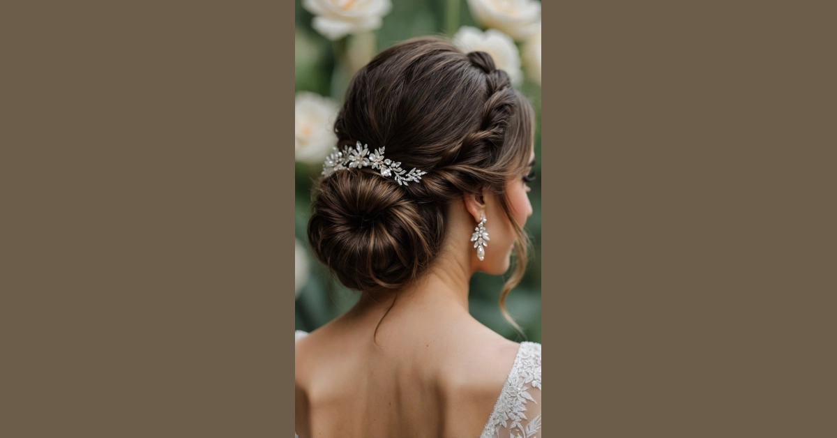 09 Long-Hair Wedding Bun Inspirations for the Indian Bride